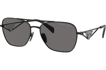 Ochelari de soare Prada PRA50S 1AB5Z1 Polarized Pătrați Negri