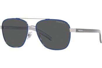 Ochelari de soare Arnette AN3087 755/81 Polarized Pătrați Argintii