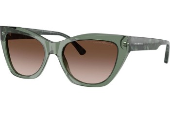 Ochelari de soare Emporio Armani EA4176 621613 Cat Eye Verzi