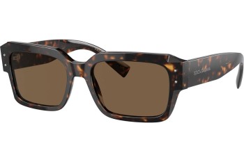 Ochelari de soare Dolce & Gabbana DG4460 502/73 Pătrați Havana