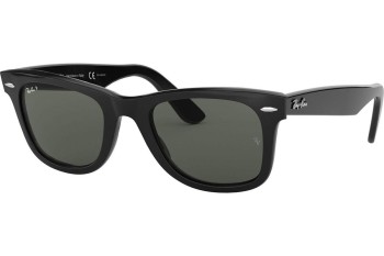 Ochelari de soare Ray-Ban Wayfarer RB2140F 901/58 Polarized Pătrați Negri