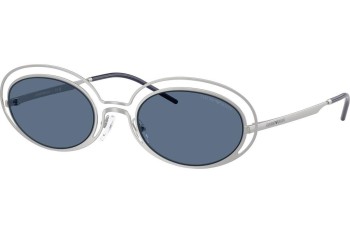 Ochelari de soare Emporio Armani EA2160 304580 Ovali Argintii