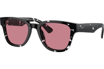 Ochelari de soare Prada PRA04S 15O70C Polarized Dreptunghiulari Negri