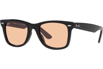 Ochelari de soare Ray-Ban Wayfarer RB2140F 601/4B Pătrați Negri