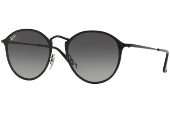 Ochelari de soare Ray-Ban Blaze Round Blaze Collection RB3574N 153/11 Rotunzi Negri