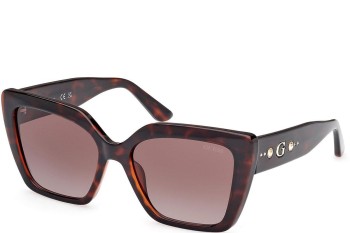 Ochelari de soare Guess GU00162 52F Cat Eye Havana