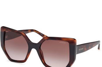 Ochelari de soare Guess GU00154 52F Cat Eye Havana