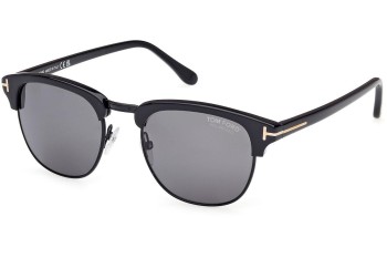 Ochelari de soare Tom Ford Henry FT0248 01D Polarized Browline Negri