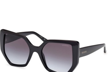 Ochelari de soare Guess GU00154 01B Cat Eye Negri