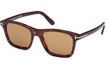 Ochelari de soare Tom Ford Barron FT1179 52E Pătrați Havana