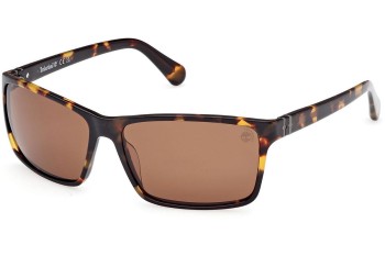 Ochelari de soare Timberland TB00032 52H Polarized Pătrați Havana