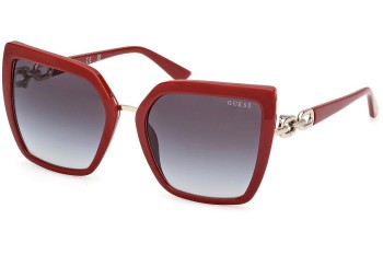 Ochelari de soare Guess GU00160 66B Cat Eye Roșii