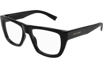 Ochelari Saint Laurent SL714 001 Pătrați Negri