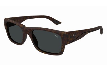 Ochelari de soare Puma PU0438S 003 Pătrați Havana