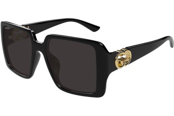 Ochelari de soare Gucci GG1692S 001 Pătrați Negri