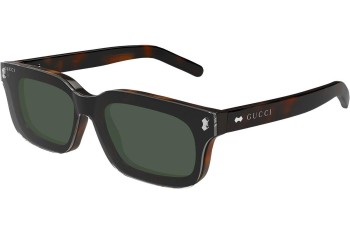 Ochelari de soare Gucci GG1711S 002 Pătrați Havana