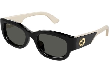 Ochelari de soare Gucci GG1667SK 001 Pătrați Negri