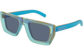 Ochelari de soare Gucci GG1723S 003 Pătrați Albaștri