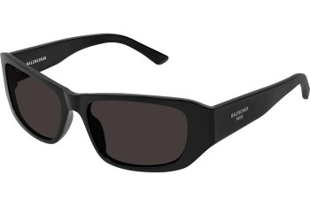 Ochelari de soare Balenciaga BB0365S 001 Pătrați Negri