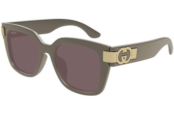 Ochelari de soare Gucci GG1690SK 003 Pătrați Maro