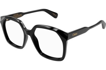 Ochelari Chloe CH0263O 001 Pătrați Negri