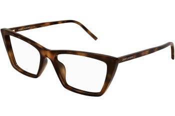 Ochelari Saint Laurent SL737MICATHINOPT 003 Cat Eye Havana