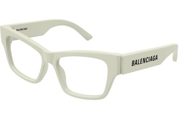 Ochelari Balenciaga BB0378O 004 Pătrați Bej