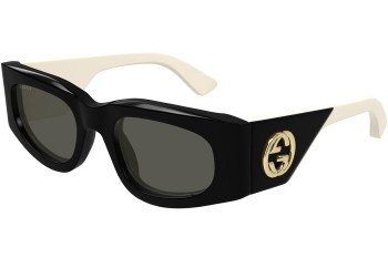 Ochelari de soare Gucci GG1664S 001 Pătrați Negri