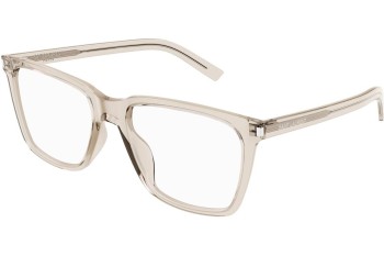 Ochelari Saint Laurent SL717SLIM 004 Pătrați Bej