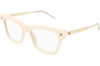 Ochelari Alexander McQueen AM0484O 008 Pătrați Bej