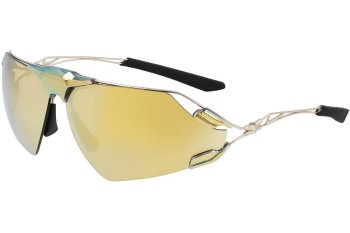 Ochelari de soare Nike EV24030 700 Lentilă unică | Shield Aurii