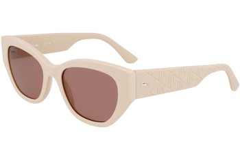 Ochelari de soare Lacoste L6047S 264 Cat Eye Bej