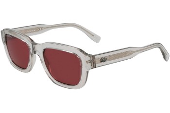 Ochelari de soare Lacoste L6048S 038 Pătrați Gri