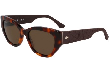 Ochelari de soare Lacoste L6047S 214 Cat Eye Havana