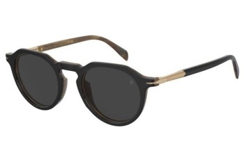 Ochelari de soare David Beckham DB1171/S PPO/2K Rotunzi Negri