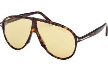 Ochelari de soare Tom Ford Vladimir FT1211 52E Pilot Havana