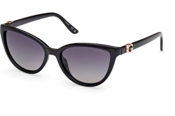 Ochelari de soare Guess GU00189 01D Polarized Cat Eye Negri