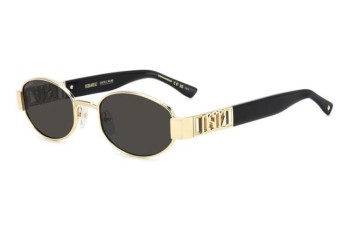 Ochelari de soare Dsquared2 D20155/S 000/IR Ovali Aurii