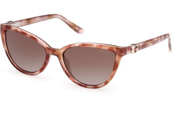 Ochelari de soare Guess GU00189 47F Cat Eye Havana