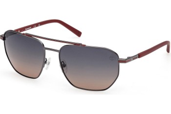 Ochelari de soare Timberland TB00038 06D Polarized Pătrați Gri