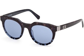 Ochelari de soare Guess GU00214 92V Rotunzi Havana