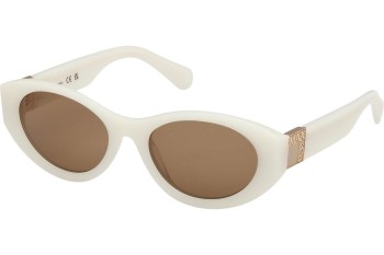 Ochelari de soare Max&Co. MO0123 25J Cat Eye Albi