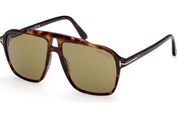 Ochelari de soare Tom Ford Autari FT1209 52N Pătrați Havana