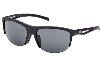 Ochelari de soare Adidas Sport SP0112 02A Pătrați Negri