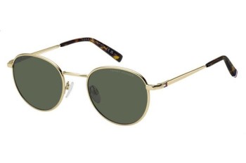 Ochelari de soare Tommy Hilfiger TH2217/S J5G/QT Rotunzi Aurii