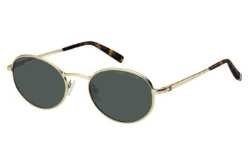 Ochelari de soare Tommy Hilfiger TH2219/S J5G/QT Ovali Aurii