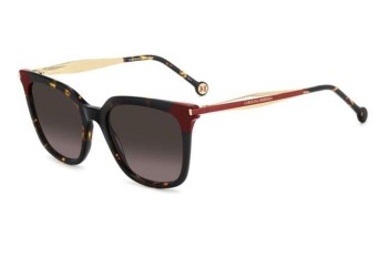 Ochelari de soare Carolina Herrera HER0308/S 086/HA Cat Eye Havana