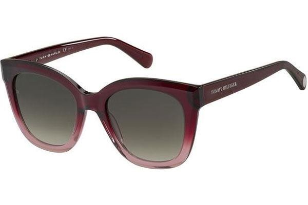 Ochelari de soare Tommy Hilfiger TH1884/S C9A/HA Cat Eye Roșii