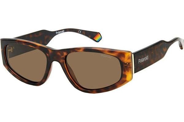 Ochelari de soare Polaroid PLD6169/S 086/SP Polarized Cat Eye Havana