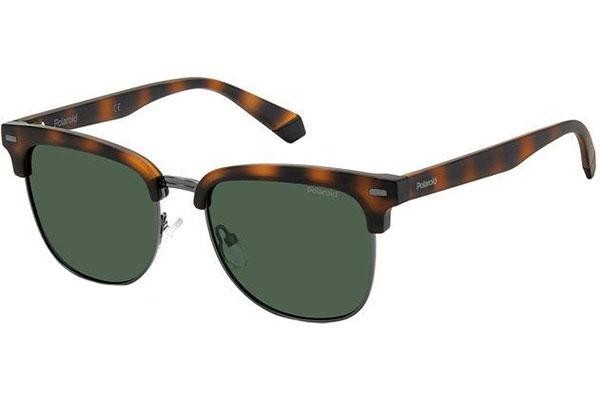 Ochelari de soare Polaroid PLD4121/S N9P/UC Polarized Pătrați Havana